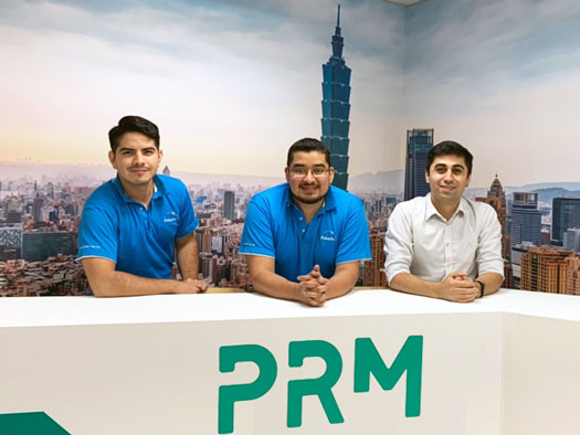 PRM 三位國際行銷專員 Billy、Daniel、Resul